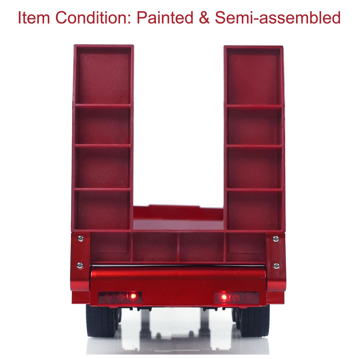 3 assi plastica semirimorchio piano 1502 per 1/18 trattore radiocomandato HUINA 1501 RC camion modello di aggiornamento parti