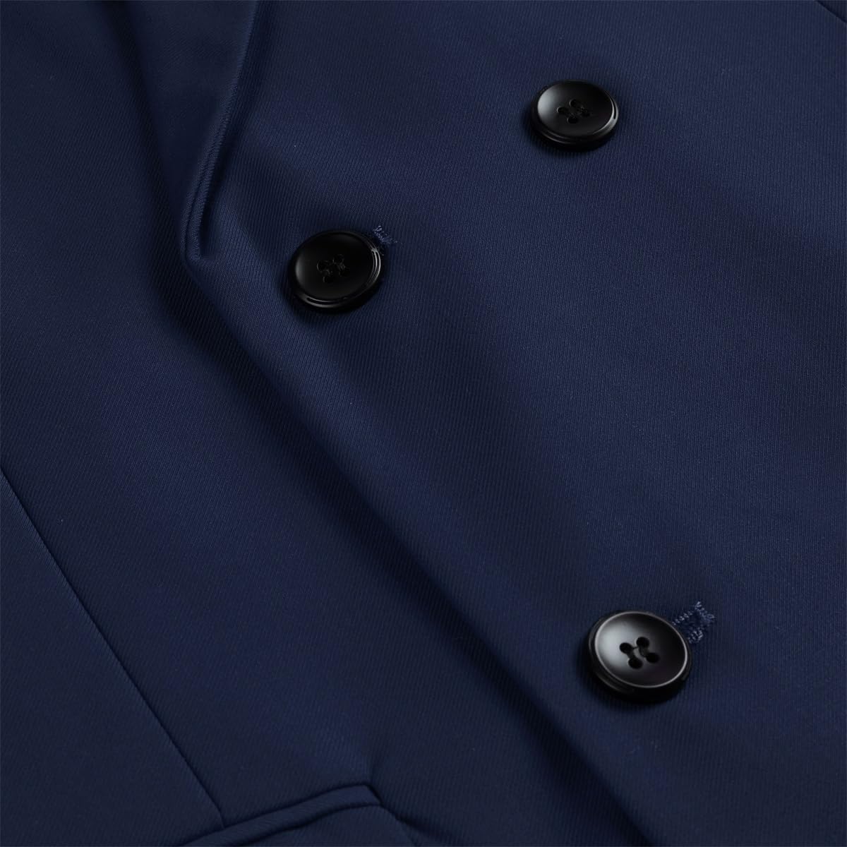 Men's Double Breasted Blazer Slim Fit Formal Sport Coat Jacket for Business Wedding