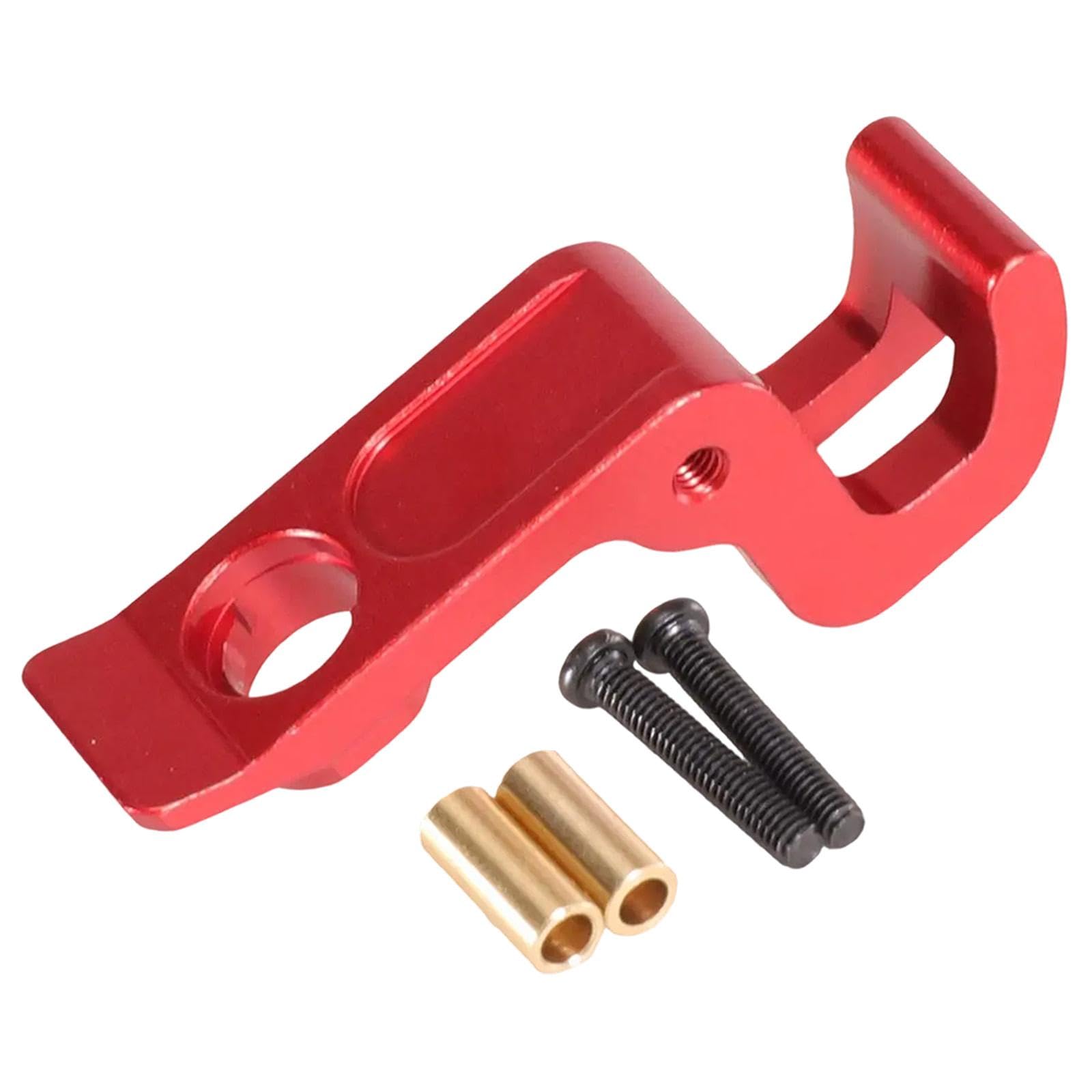 Garende Body Clips Retainer RC Car Body Shell Clip 1:16 Scale Metal Clip Multicolor Replaces Spare Parts for Car Truck RC on Road, Red