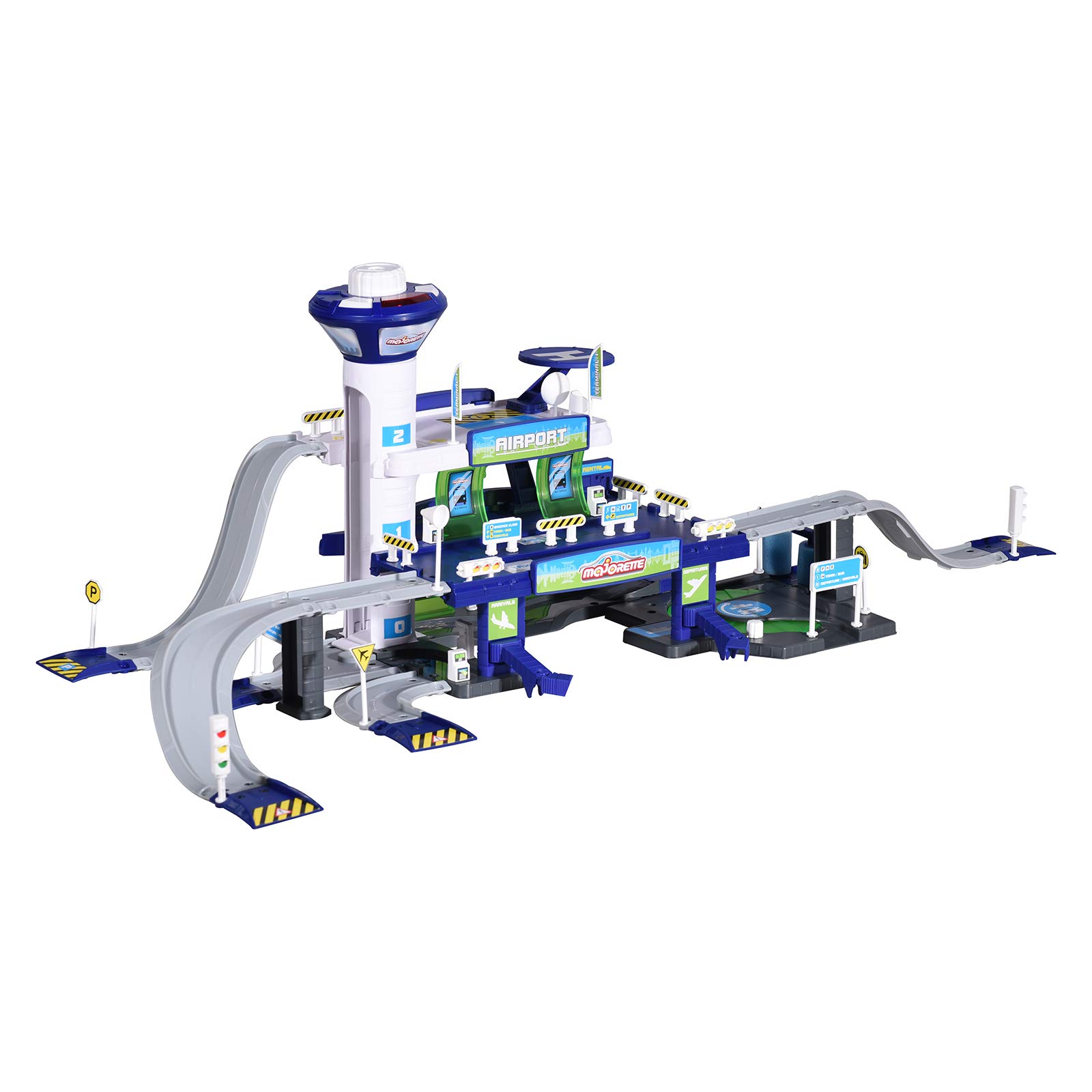 Majorette Mega Set Aereoporto con 5 Veicoli L&S