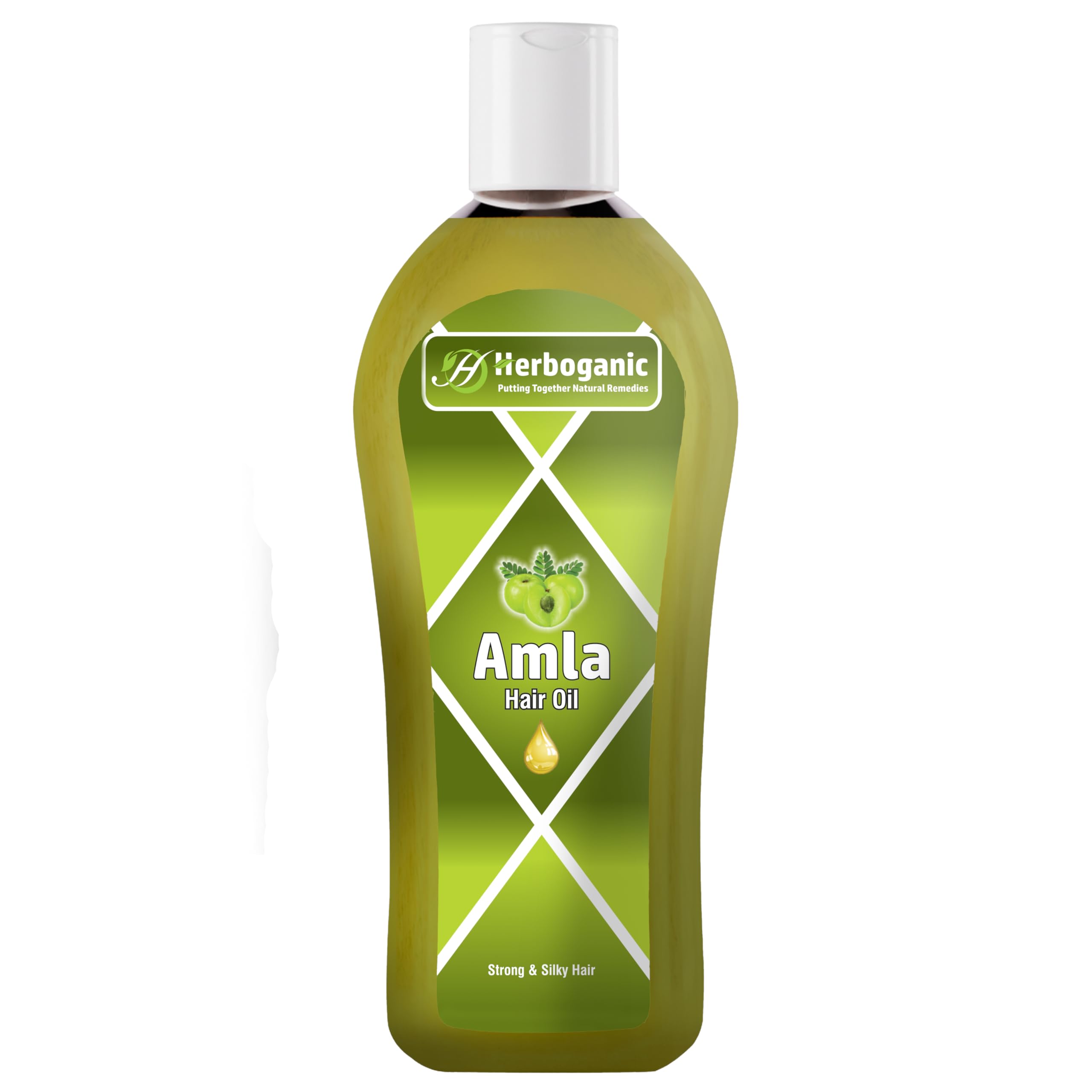 Amla Herbal Hair Oil, Stimulated Hair Growth, Reducing Hair Loss, Improve Scalp Circulation by Herboganic 5 Fl. Oz…