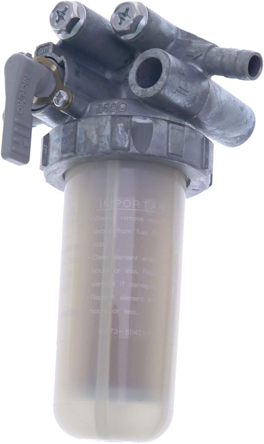 Solarhome New Fuel Filter Assembly 15393-43017 1G313-43010 for Kubota F270SE Generator K008 K008-3(KTC/KCL) Excavator
