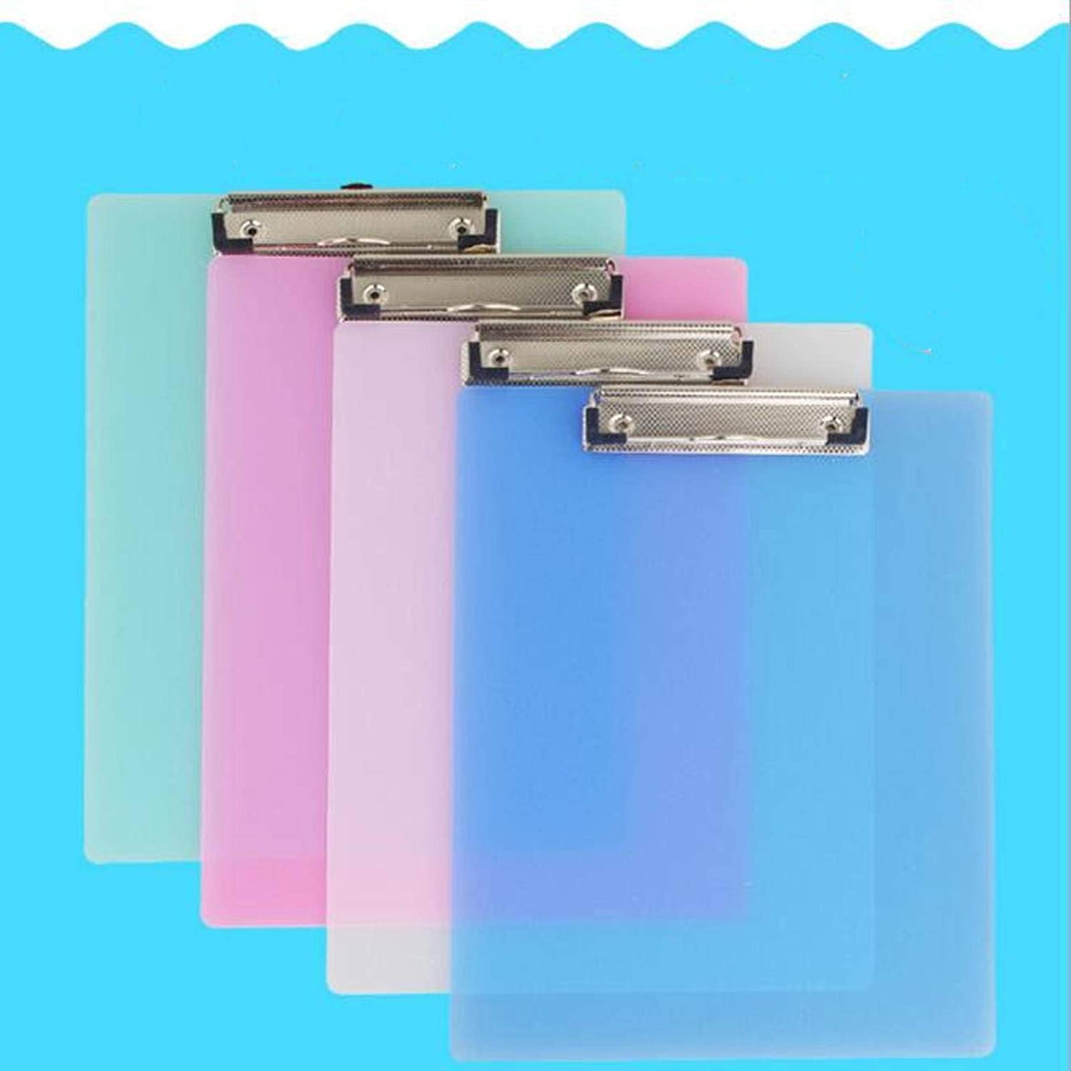Mappe Schnellhefter Aktenordner 2pc Transparent A4 A5 Datei Ordner Dokument Clip Writing Board Metall Report Cover Cover Spine Bar School Office Schreibweichung Sammelmappe
