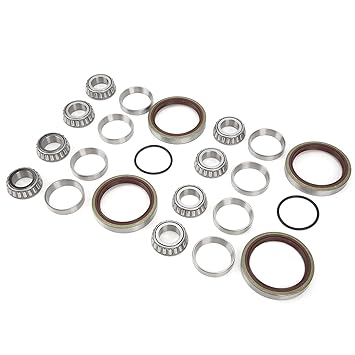 3554509, Simple Installation Front Wheel Bearing Kit Metal High Hardness ATV Accessory 3554506 for ATV Replacement for Sportsman/Worker/Ranger/Big Boss