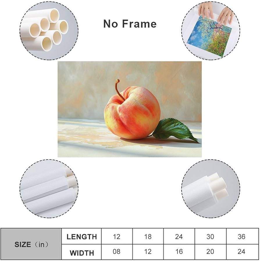 Amazon.co.jp: 絵画 桃の油絵インテリア 絵画 油絵イラストアート 静物 Amazon.co.jp: 絵画 桃の油絵インテリア 絵画 油絵イラストアート 静物