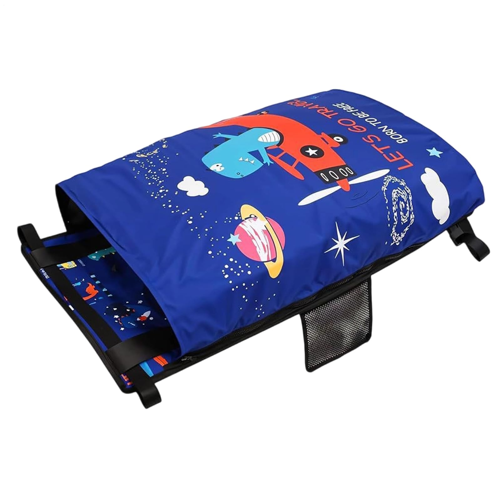 Manolyee Lit Bébé Avion | Lit de Voyage Appui-Pieds pour Tout-Petits | Hamac Bébé Pliable Doux pour Avion Train Croisière Camping Vacances Voyage Extérieur