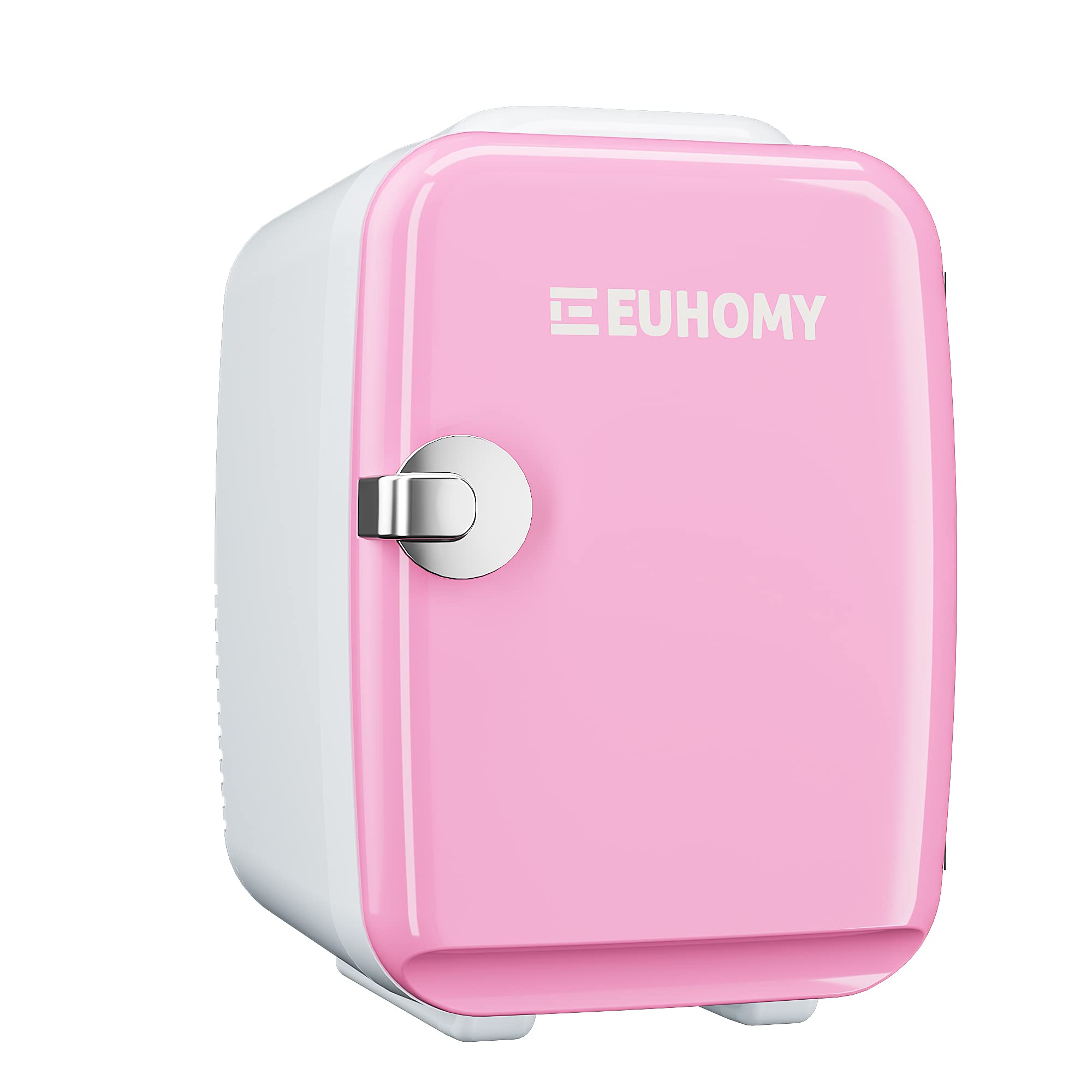 Euhomy Mini fridge for bedroom, 4 L / 6 cans Portable fridge & Electric Cooler and Warmer, Car fridg