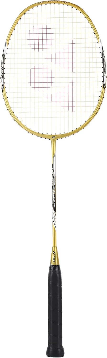 Yonex Arcsaber 71 Light Graphite Badminton Raquet with Free Full Cover (77 Grams, 30 lbs Tension) (71 Gold) : Sports & Outdoors