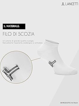 12 Paia Calzini Corti Uomo Donna - Cotone Sportivo, Invisibili Per Mocassino, Fantasmini - Foto 4