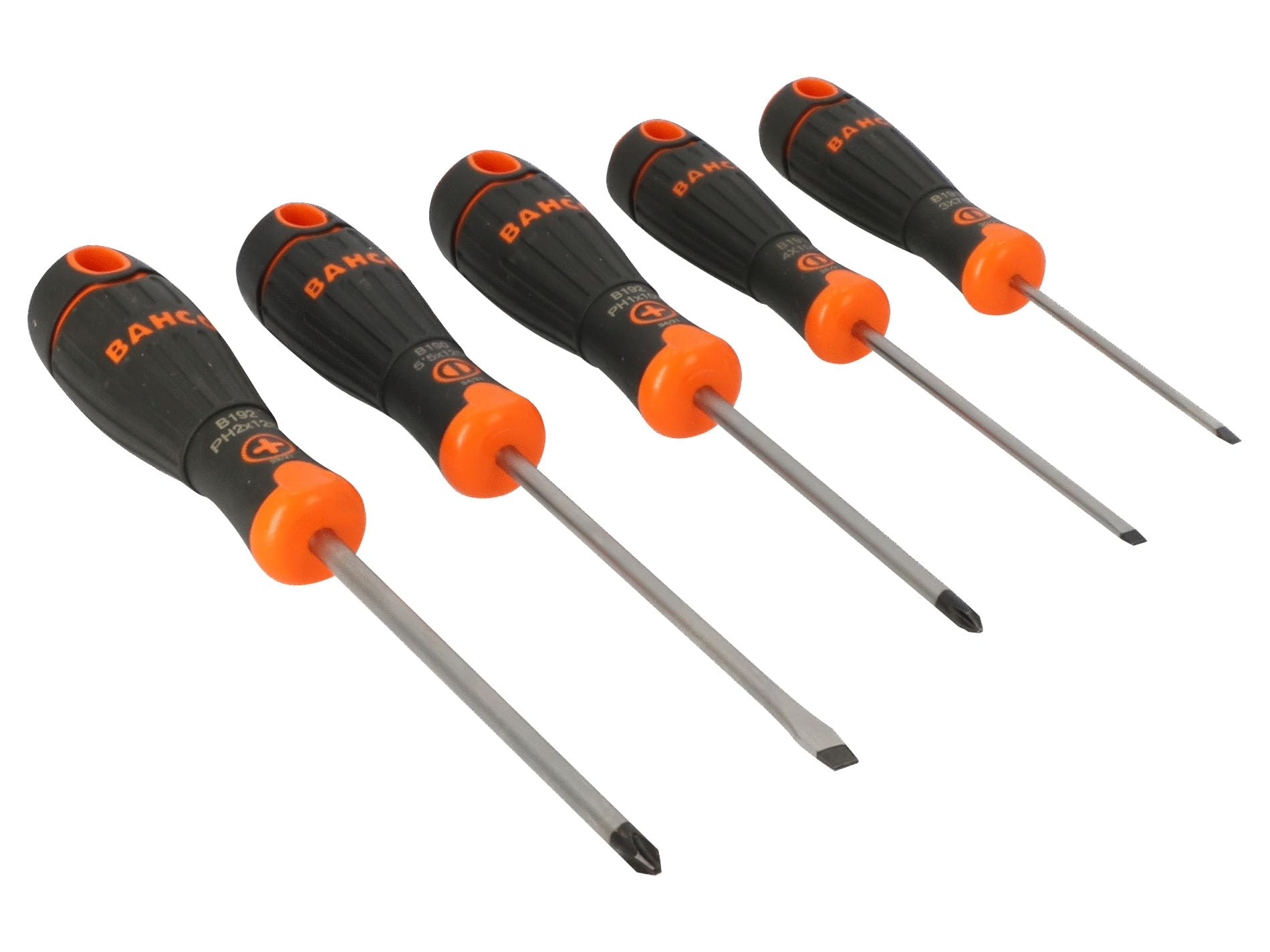 Bahco Black B219.005 Bahcofit Screwdriver Set, 5 Piece
