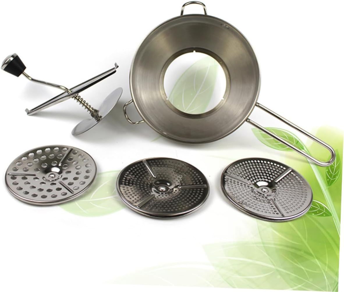 Stainless Steel Food Blender Dish Strainer Fruit Vegetable Jam Refiner Easy to Clean Operate