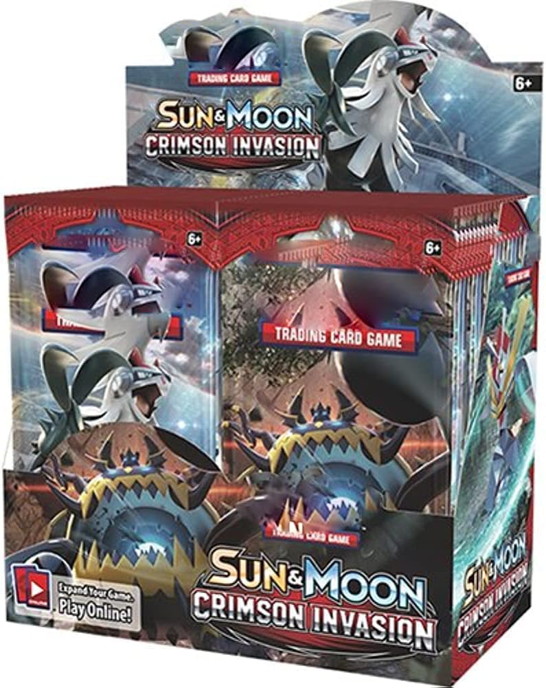 Pokemoon TCG 50-Card Bundle – 5 Packs of 10 Random Cards | Includes Rare, Holo, & Common Carrds | Collectible Trading Board Games (Crimson INVANSION 5 Pack 50 Cards)