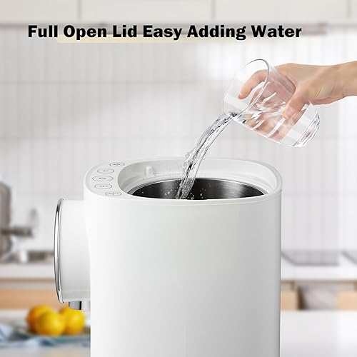 Miniatura 2 de OCTAVO Caldera y calentador de agua de 5 litros, tanque de agua de acero inoxidable 304, temperatura de agua ajustable de 700 W, 6 temperaturas de