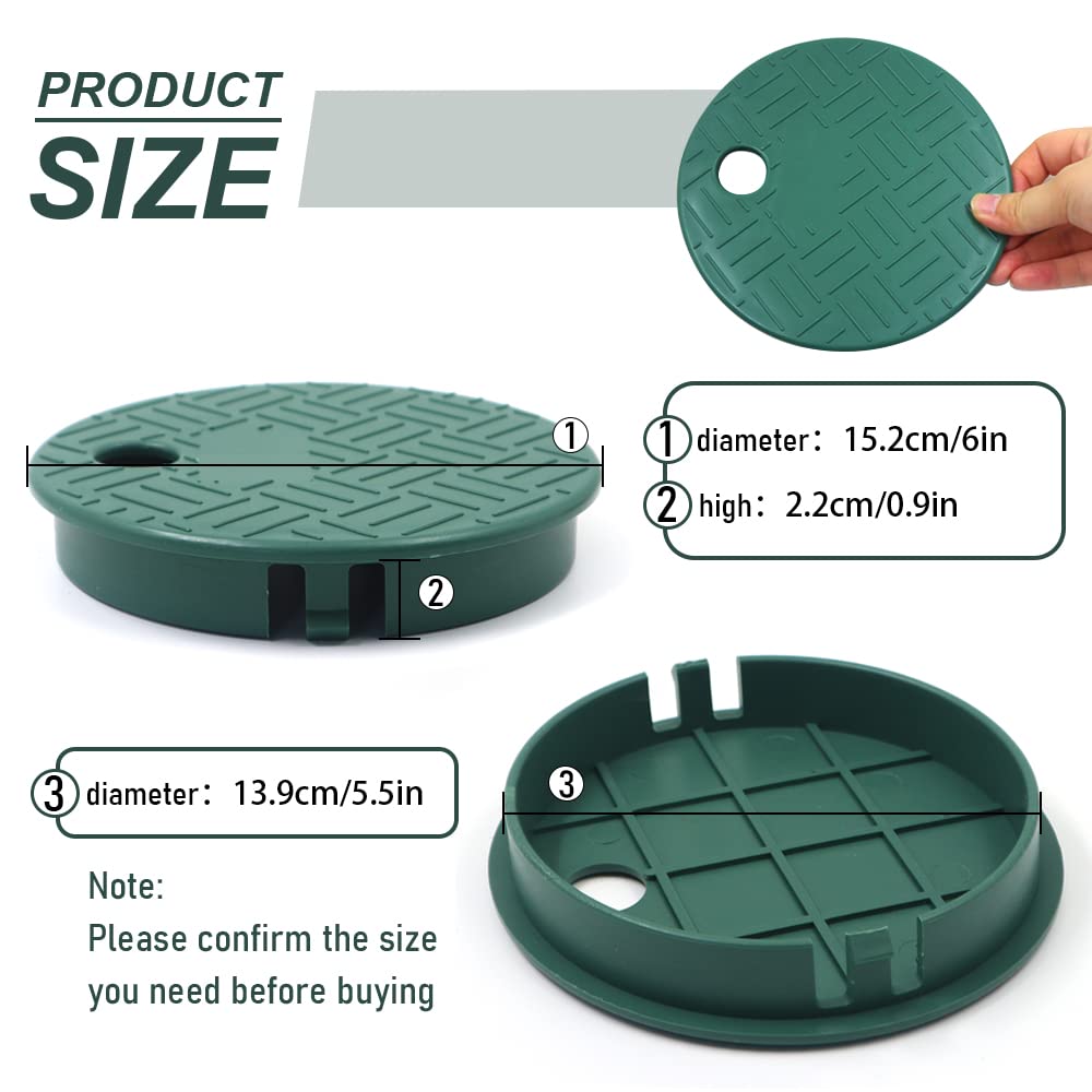 Green Valves Couvercle De Boîte Avec Vis Pour Systèmes De Contrôle D