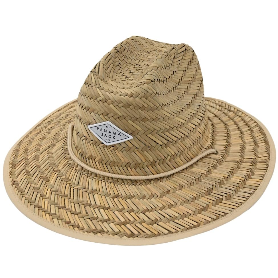 Panama Jack Lifeguard Straw Hat