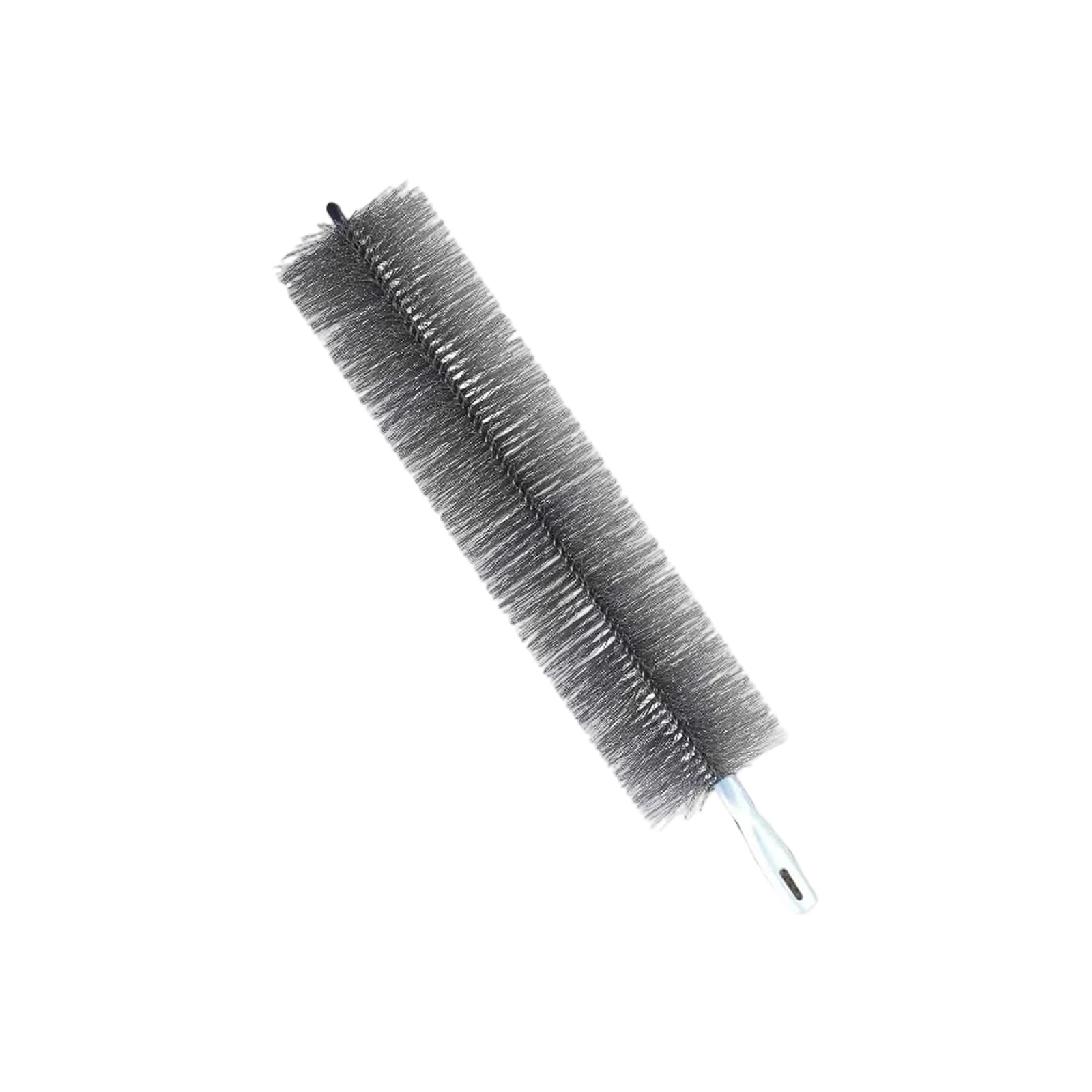 Jazuaiao Crevice Duster Brush, Flexible Bristle Tool with Polymer Handle for Home Vents, Desks and Cabinet Rims Crevice Brush