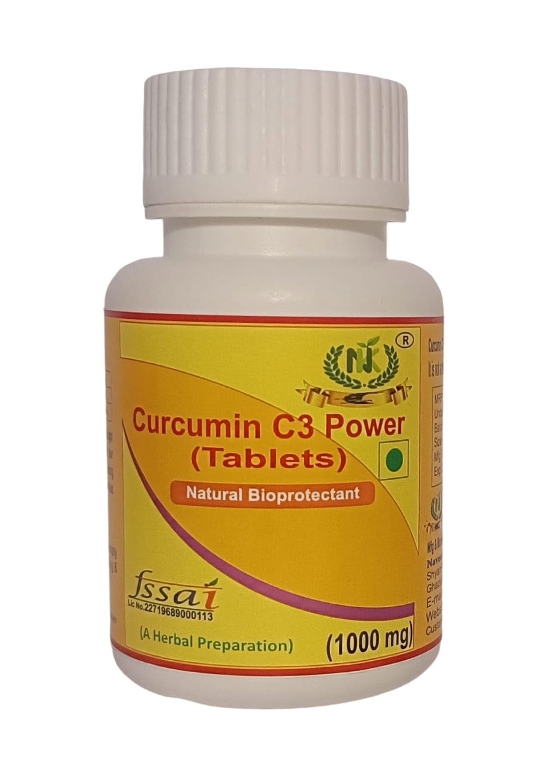 Curcumin C3 Power Tablets-image-46