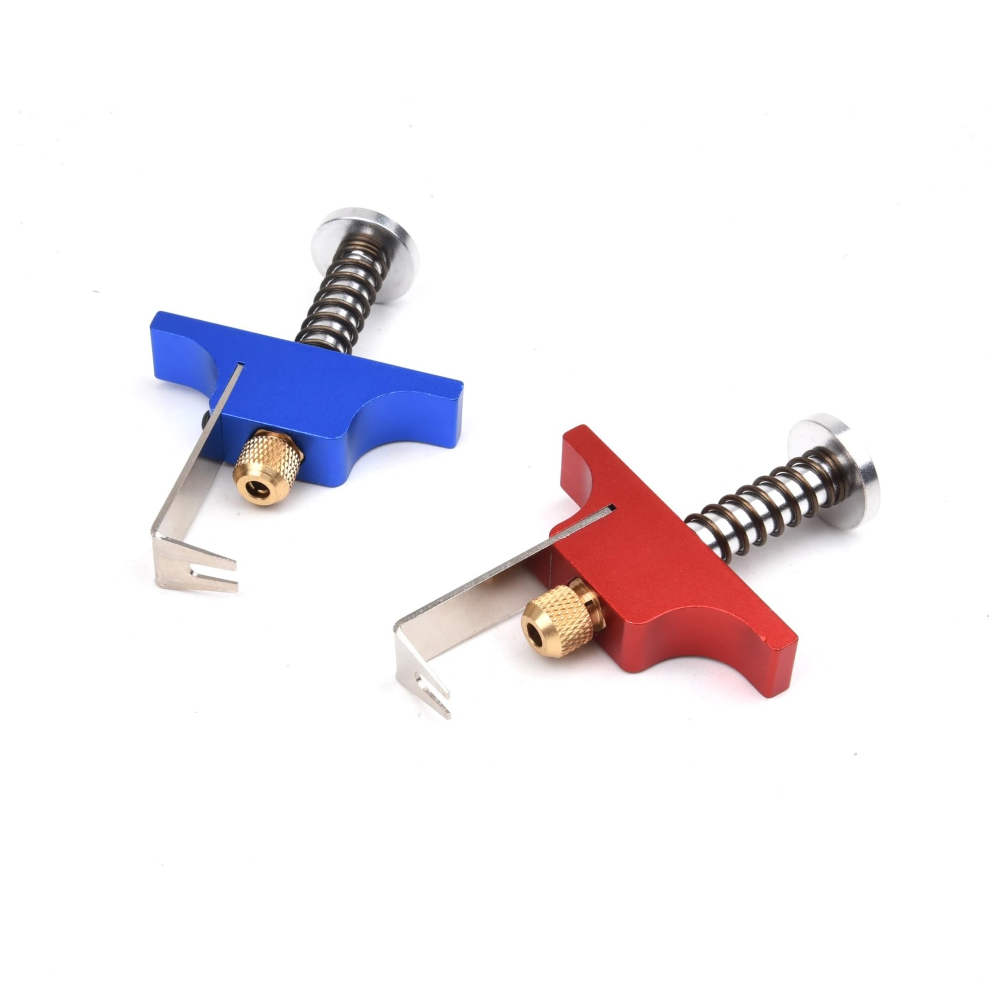 Extractor de hélices, herramienta de extracción de aleación de aluminio, removedor de accesorios con pasadores eyectores de repuesto for Dron RC FPV Air65 75(Red)