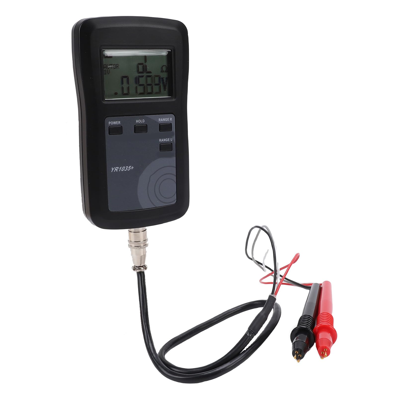 Sonew Probador de Batería Digital Sinusoidal de CA de 4 Hilos Verdadero Analizador de Medidor de Voltaje de Ohmios Interno para Baterías de Iones de Litio Ni-MH Ni-Cd con Función ZR e Interfaces de