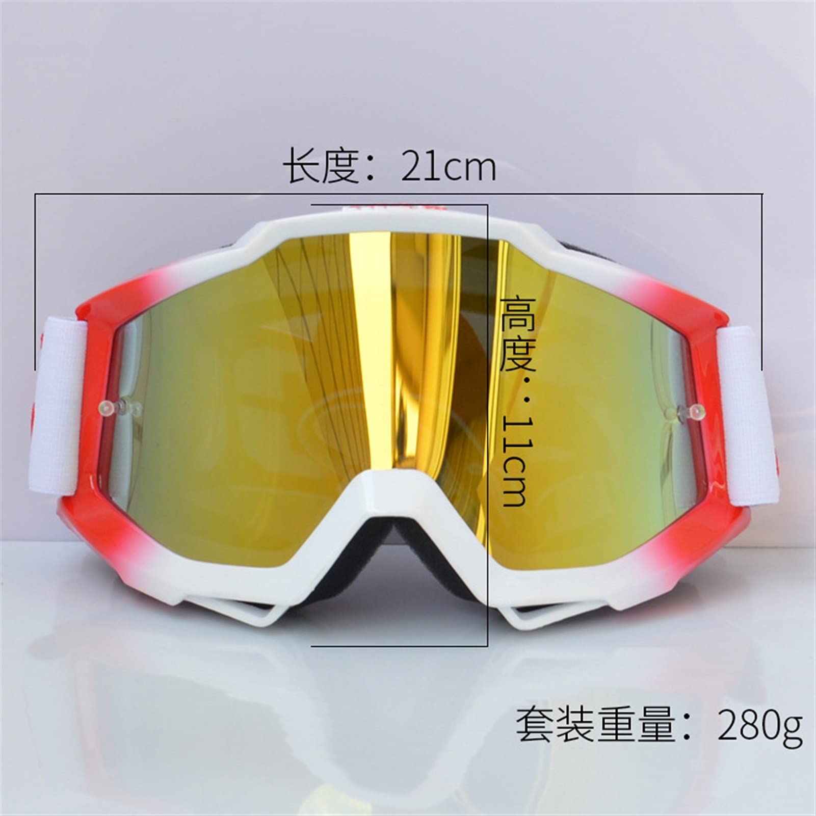 Occhiali da Cross ，Occhiali Motocross Goggles di Motocross MTB Occhiali Offor Strada Dirt Bike Caschi Moto Goggles Ski Sport Glasses Goggles in Mountain Bike