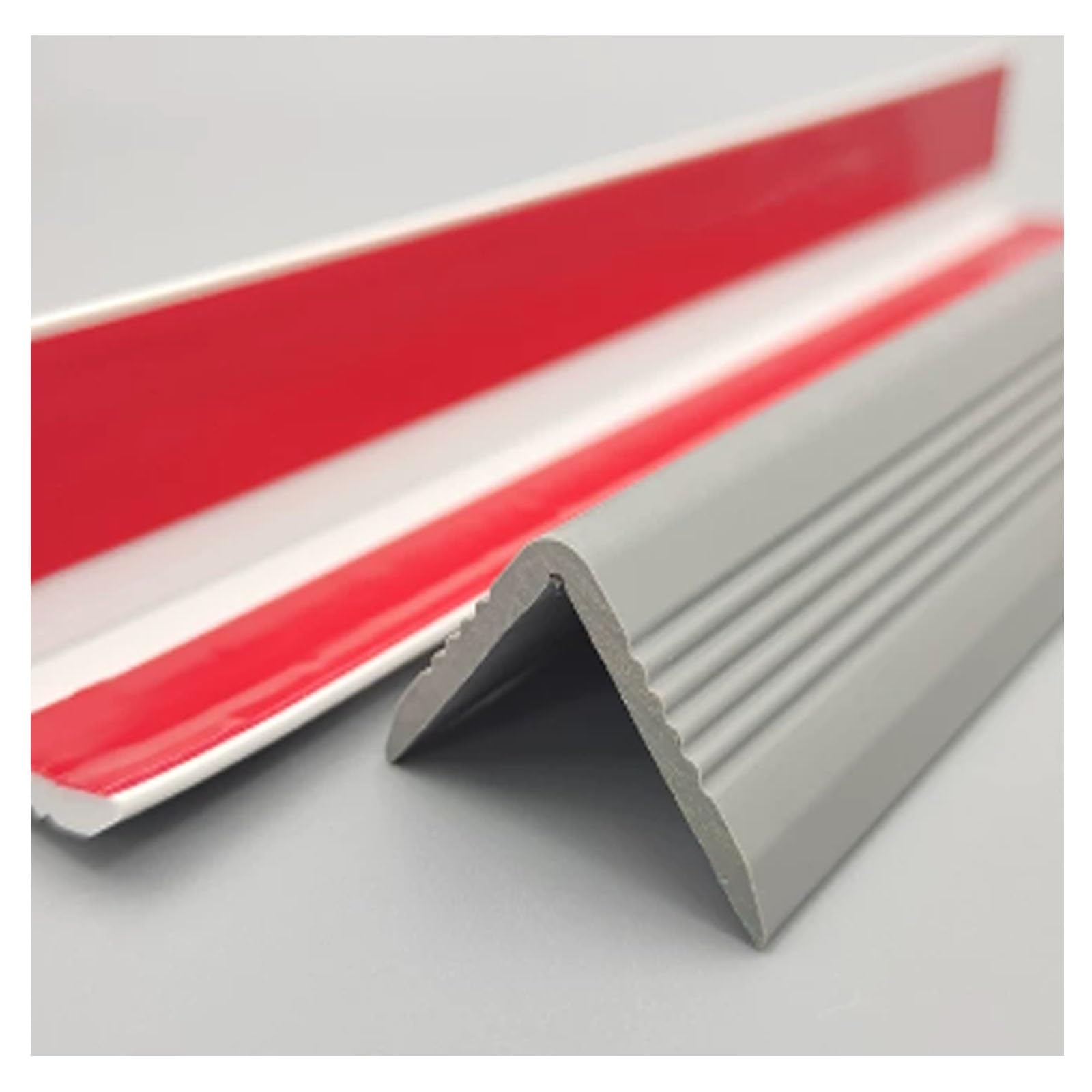 YPIOUREN Pvc Corner Guards, Floor Transition Strip Anti Skid Self Adhesive Edge Protector, for Sharp Edges(Gray,3.5cm(1.37in))