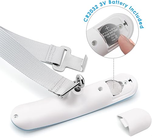 Miniatura 7 de Balanza digital de equipaje de regalo para maleta de viajero Balanza de peso de mano 110lbs