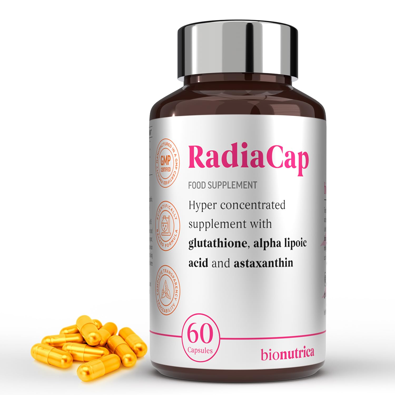 glutathione and astaxanthin supplement VitaHealth Asta-Glutathione 30's Pack Of 2 main image 1