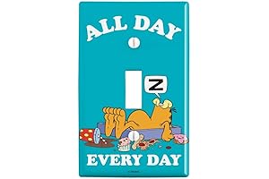 GRAPHICS & MORE Garfield All Day Every Day Plastic Wall Decor Toggle...