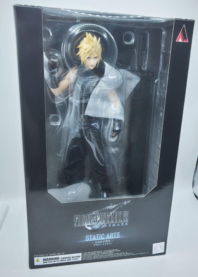 Amazon.co.jp: FF VII Remake Static Arts Cloud Strife : Toys