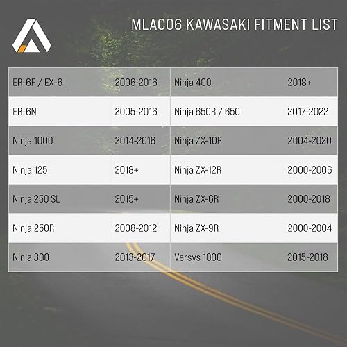 Miniatura 6 de Aharon Indicador LED de la bici de la motocicleta intermitente luces de señal de giro 12V cable adaptador para Kawasaki