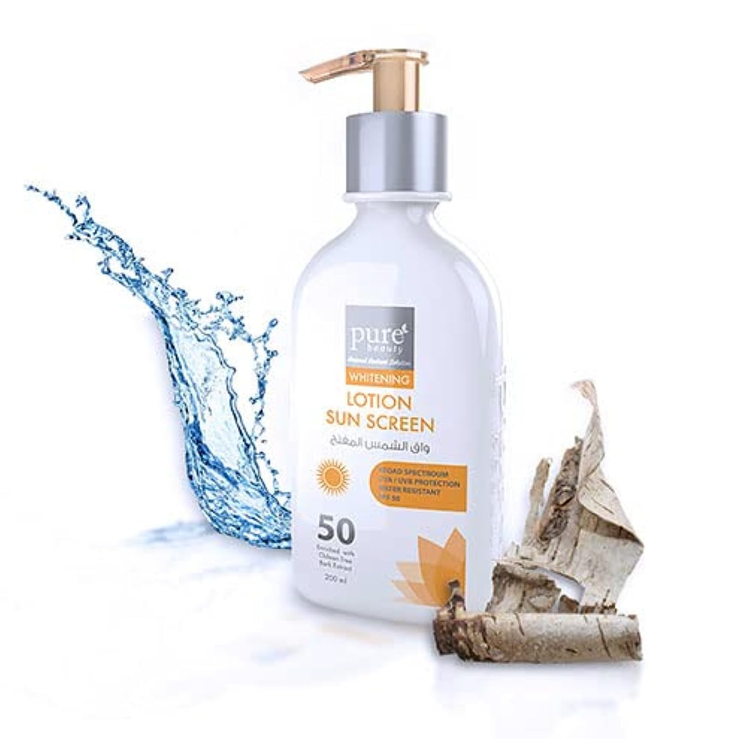 Pure Beauty Whitening Sunscreen Lotion SPF50+