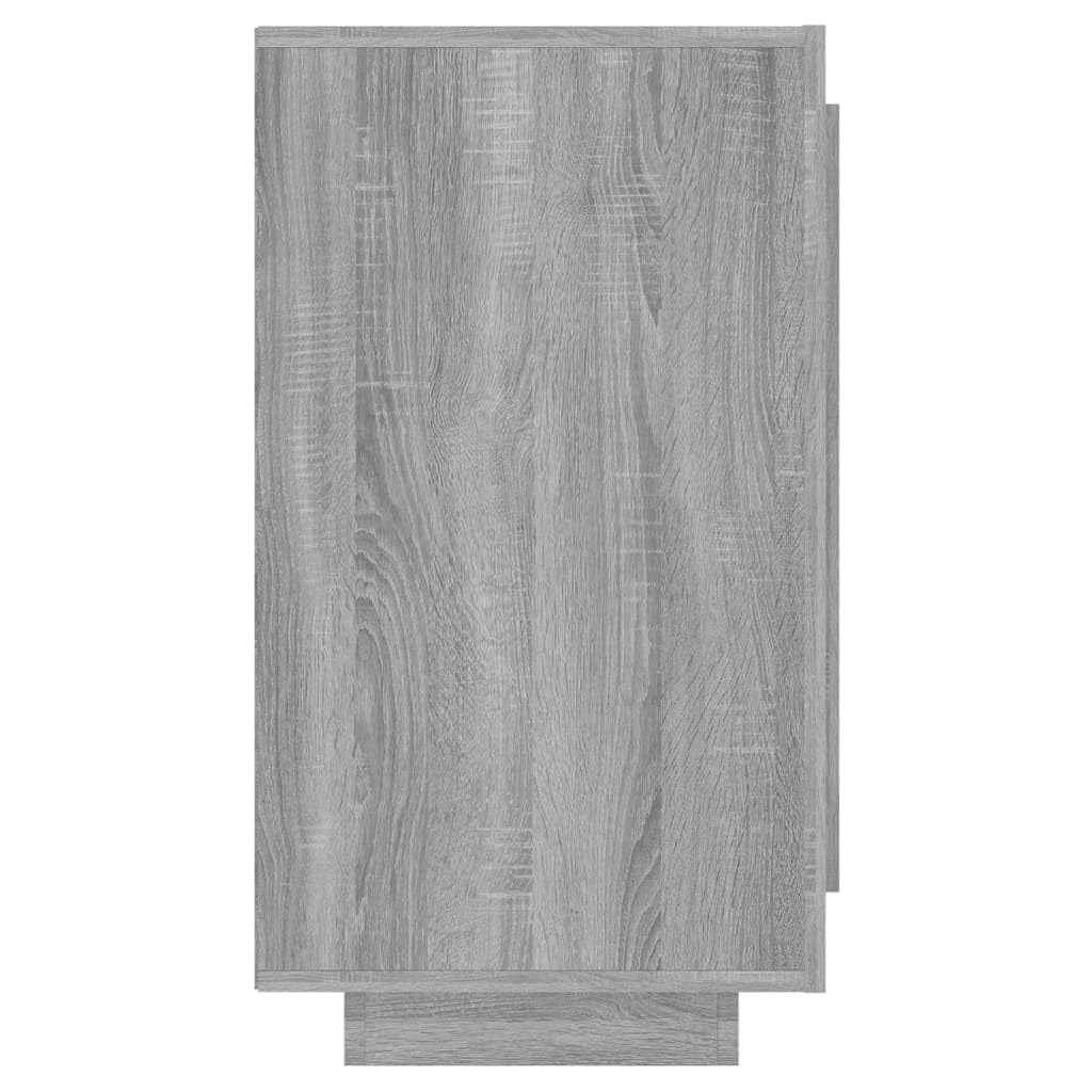 Generico Credenza Grigio Sonoma 80x40x75 cm,Armadietti e portaoggetti,Buffet e credenze-817238