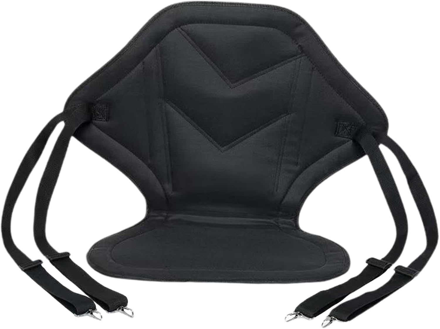 Kayak Seat,Thickened Padded Paddleboard Seat with Back Support,Oxford Cloth Adjustable Canoe Seat with Snap Hooks for Universal Sit Kayak Seat,Thickened Padded Paddleboard Seat with Back Support,Oxford Cloth Adjustable Canoe Seat with Snap Hooks for Universal Sit