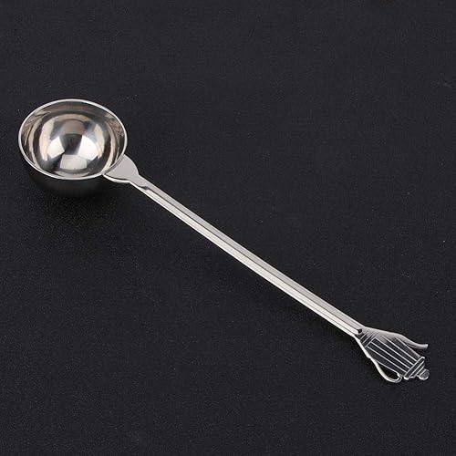 Miniatura 7 de Fdit Cuchara de café de acero inoxidable de 0.35 onzas con mango largo, cucharadas medidas, cucharas para máquina de café expreso, cucharas para té,