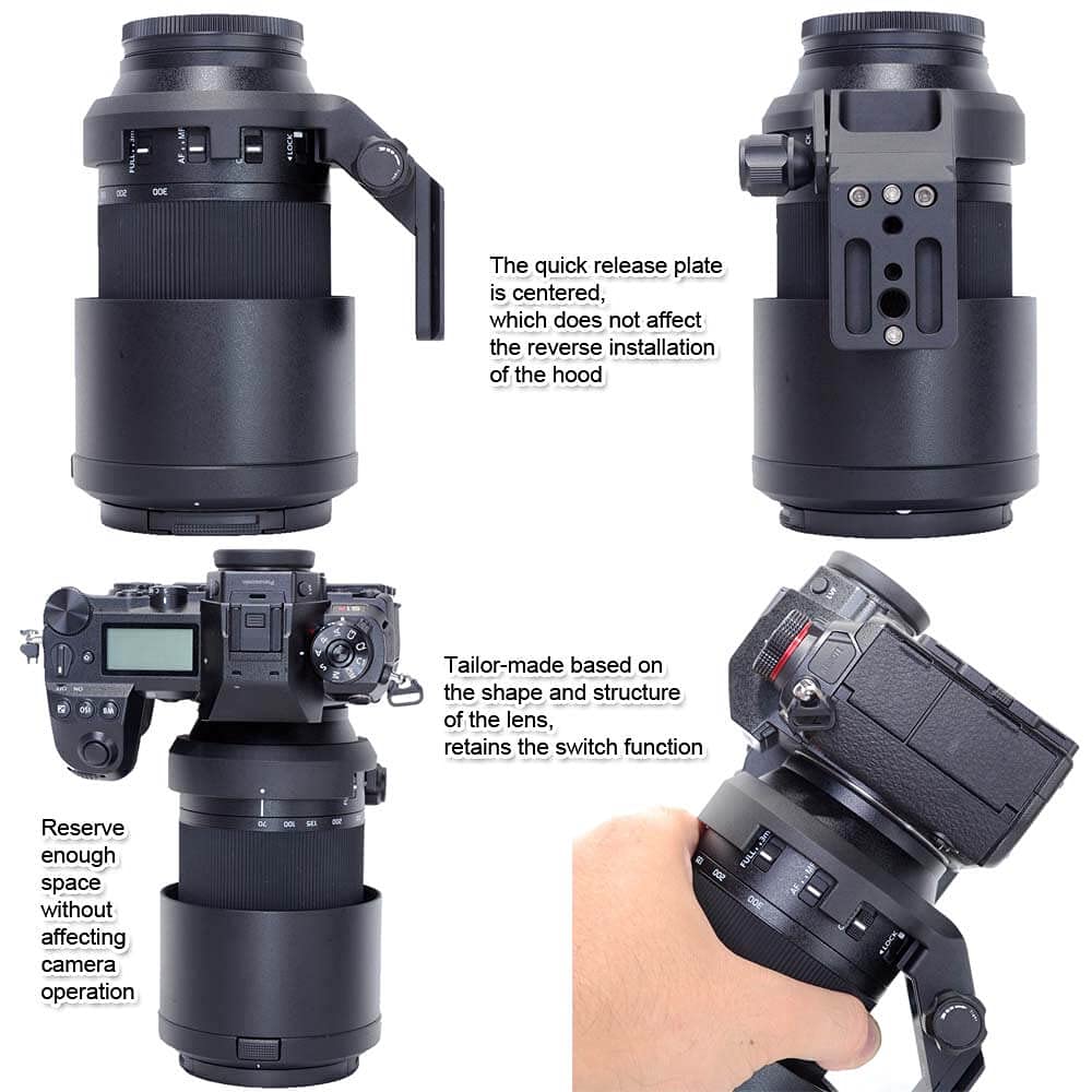 Amazon | iShoot金属レンズサポート襟、レンズブラケット襟