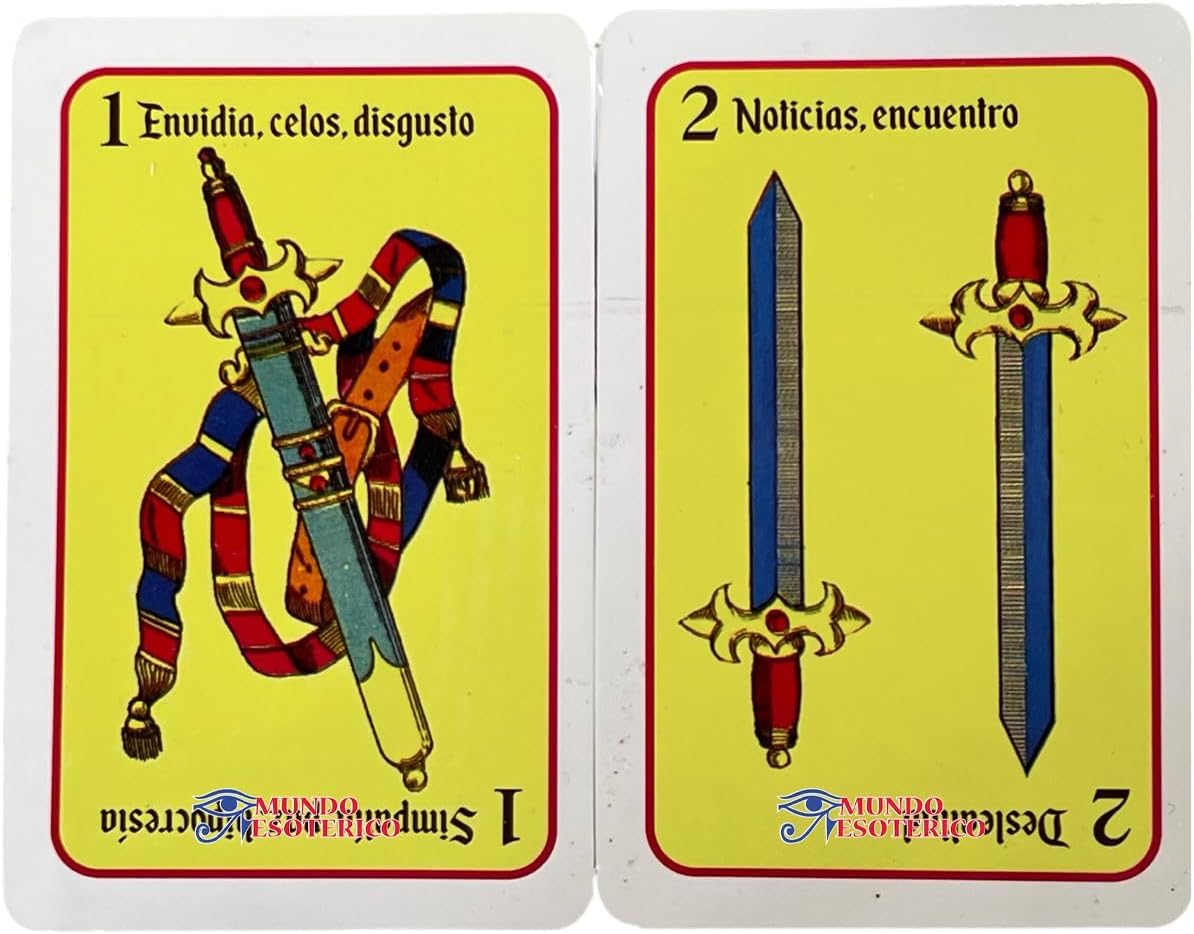 Genérico Gypsy Deck of 48 Cards for Divination