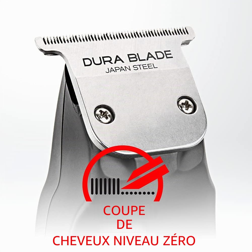 Valera Absolut Zero |Tondeuse professionnelle suisse pour hommes |All-in-one |Tondeuse barbe, cheveux, torse |Sans fil et rechargeable|Lame de 42 mm, coupe minimale de 0,1 mm |3 peignes