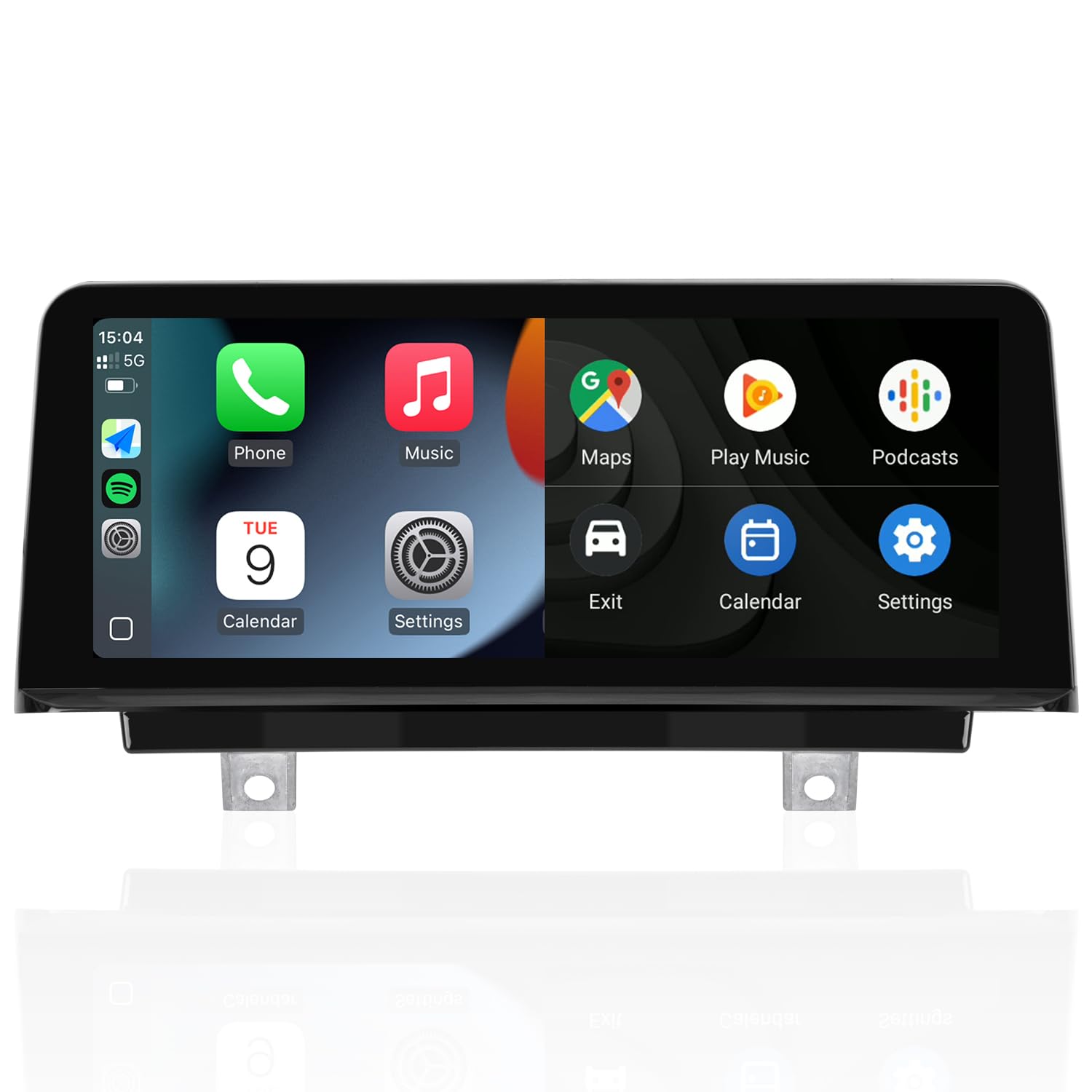 10.25 Inch Linux Car Touch Display Screen for BMW 2012-2017 F20 F21 F22 F30 F31 F32 F33 F34 F35 6PIN CIC NBT System Compatible with iOS 26 CarPlay Android Auto Works with OEM Bluetooth