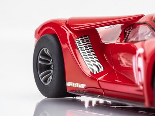 Miniatura 4 de AFX /Racemasters Ford GT Heritage #16 Rojo AFX22067 HO Slot Racing Cars