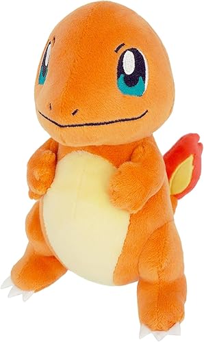 Sanei, Charmander de peluche relleno de felpa, serie All Star PP18, 6.5 pulgadas