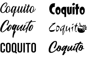 Puerto Rico Decal Sticker Glass Bottles Decorative Labels Coqui