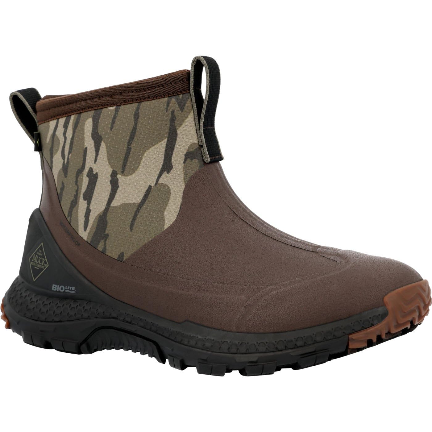 The Original Muck Boot Company Men's Outspace Max Ankle Boot, Mossy Oak Bottomland, 13