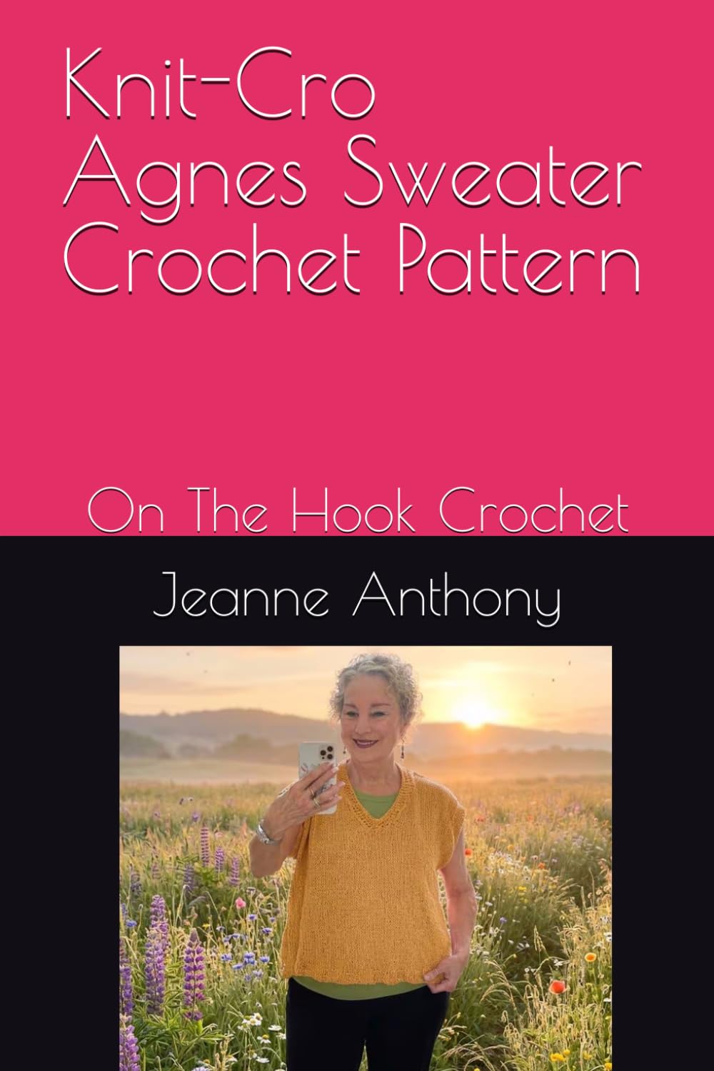 Knit-Cro Agnes Sweater Crochet Pattern: On The Hook Crochet