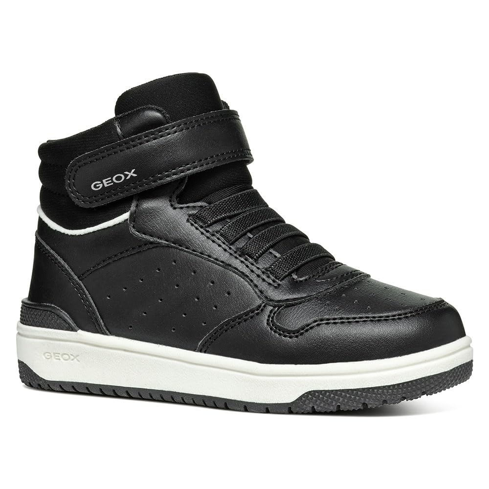 Geox J WASHIBA BOY B Sneaker, 0 UK Black