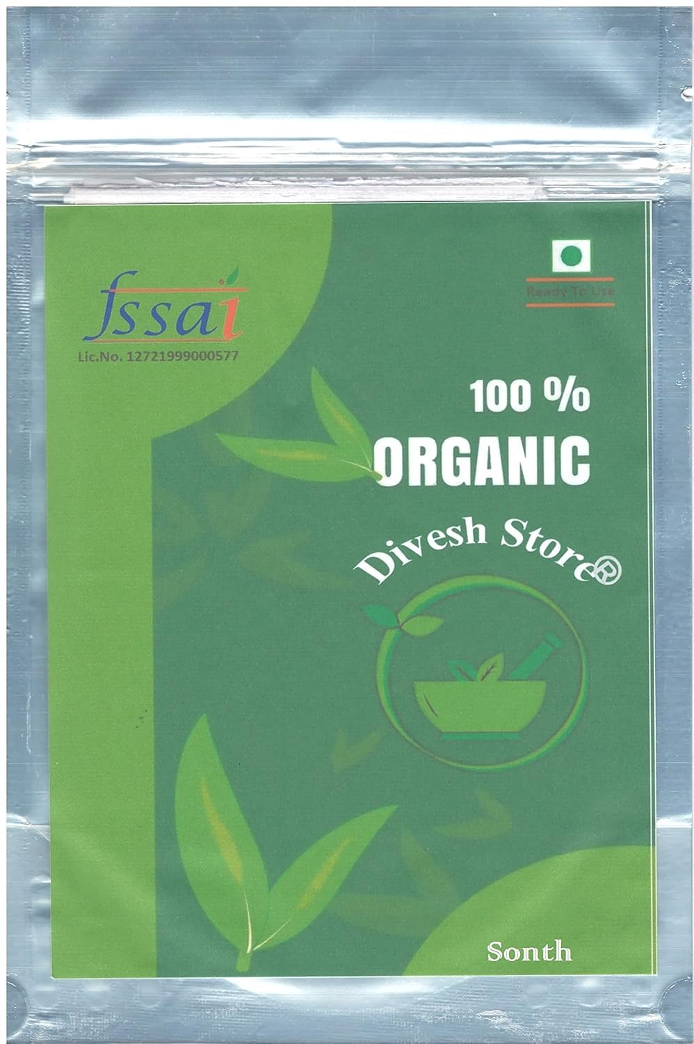 Sonth 100 Grm - Erba Secca allo Zenzero - Radice di Adrak Secca - Adrakh Sukha - Sunth - Sonth - Sukku - Zingiber Officinale - Suntha