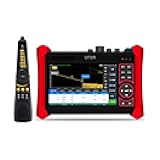 OTDR Fiber Optic Tester, 4K OTDR IPC Tester 1310/1550nm 1610nm Active Fiber Multi in 1 Optical Time Domain Reflectometer(A(1610 32))