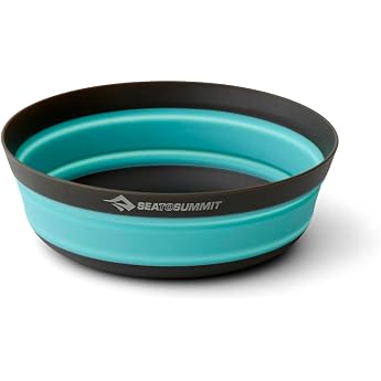 Sea to Summit Frontier Ultralight Collapsible Bowl, Medium (24 oz), Aqua Blue