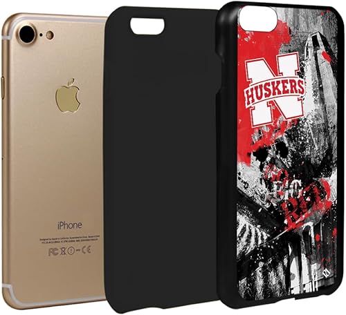 Miniatura 15 de Guard Dog NCAA - Funda híbrida para iPhone 7/8/SE Paulson Designs, color negro Marea carmesí de Alabama