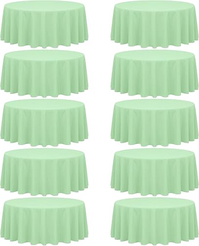 Paquete de 12 manteles rectangulares de poliéster de 90 x 132 pulgadas para mesas de 8 pies, tela lavable, resistente a las manchas y a las arrugas, Paquete de 12 manteles rectangulares de poliéster de 90 x 132 pulgadas para mesas de 8 pies, tela lavable, resistente a las manchas y a las arrugas,