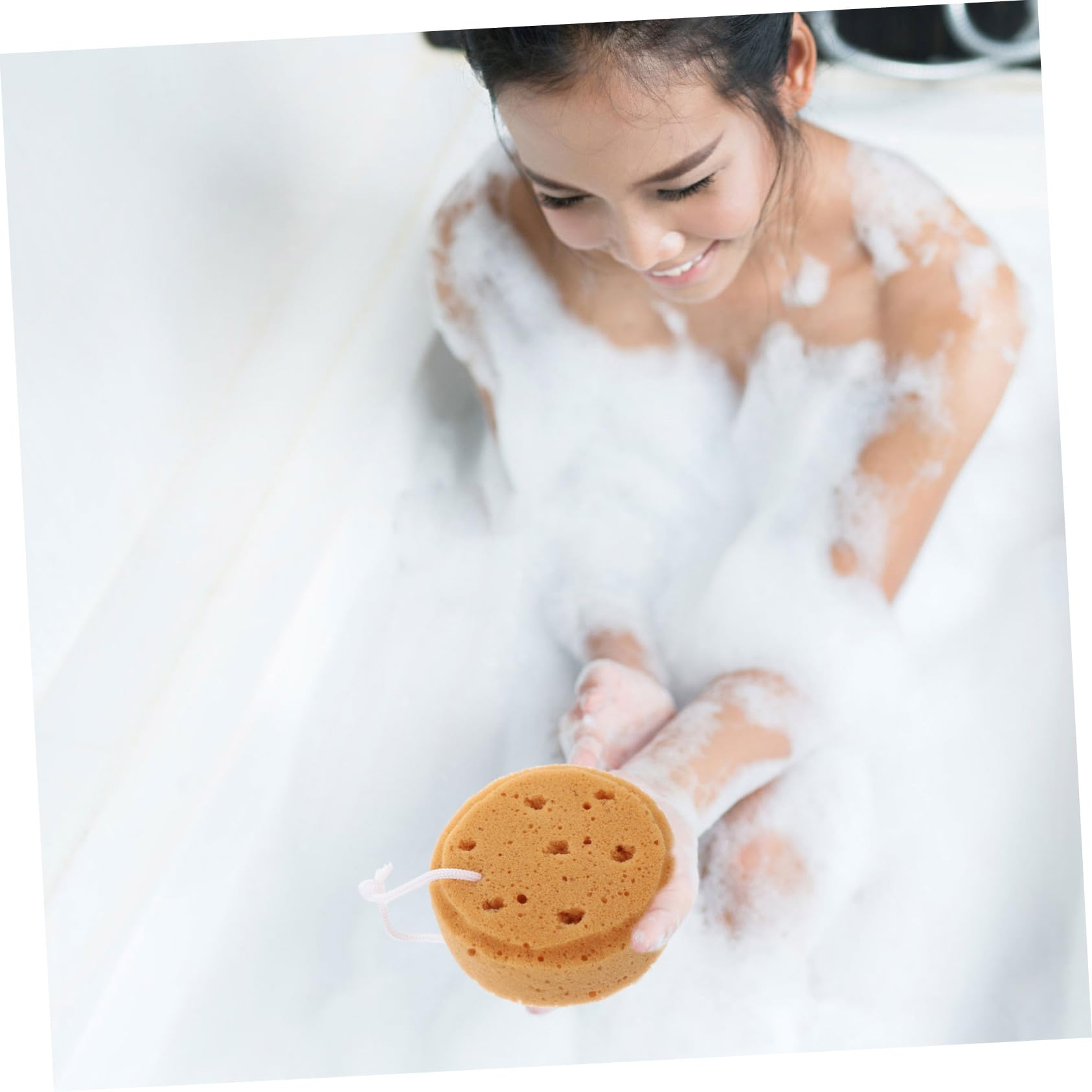 Healeved 16piezas Esponjas De Baño Exfoliantes Para Ducha Esponjas Corporales Suaves Para Mujeres y Alta Absorción De Agua y Rica